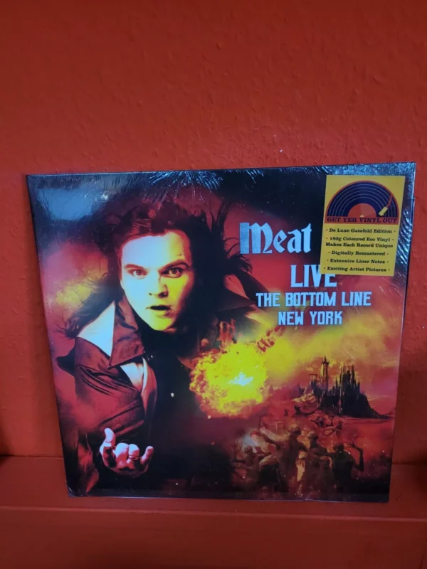 SCHALLPLATTE..MEAT LOAF..THE BOTTOM LINE..NEU VERSIEGELT MINT LP TOP SEALED...