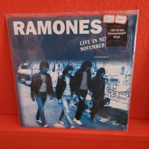 SCHALLPLATTE RAMONES LIVE IN NEW YORK NOVEMBER. NEU MINT LP TOP SEALED VINYL