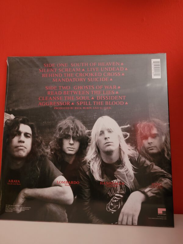 SCHALLPLATTE SLAYER..SOUTH OF HEAVEN NEU VERSIEGELT – Bild 2