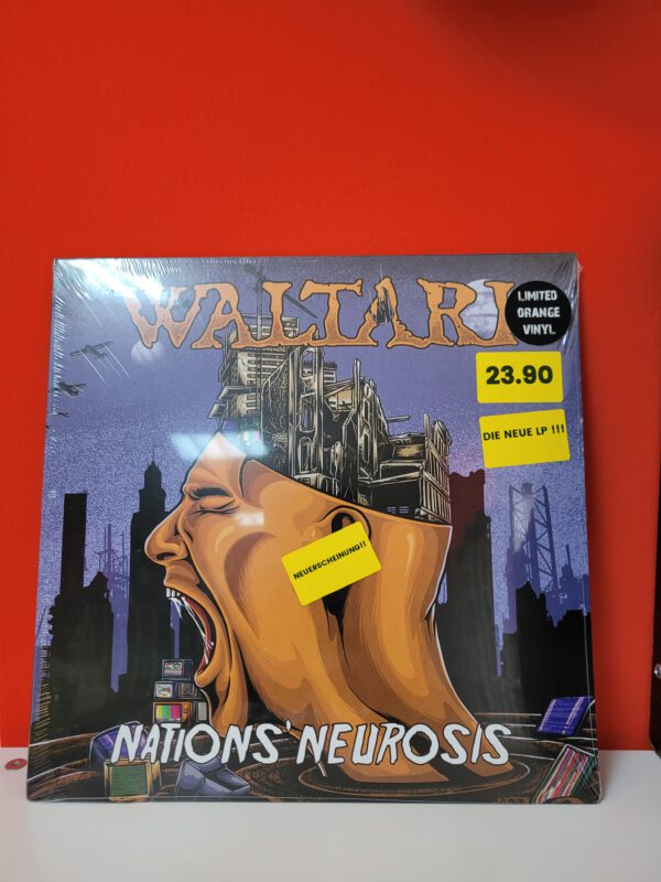 SCHALLPLATTE Waltari Nations Neurosis Limited Orange Vinyl Neu Versiegelt