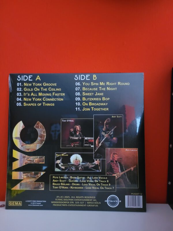 SCHALLPLATTE..The Sweet..New York Connection..Limited Yellow Vinyl..Neu Tpop Versiegelt!!! – Bild 2