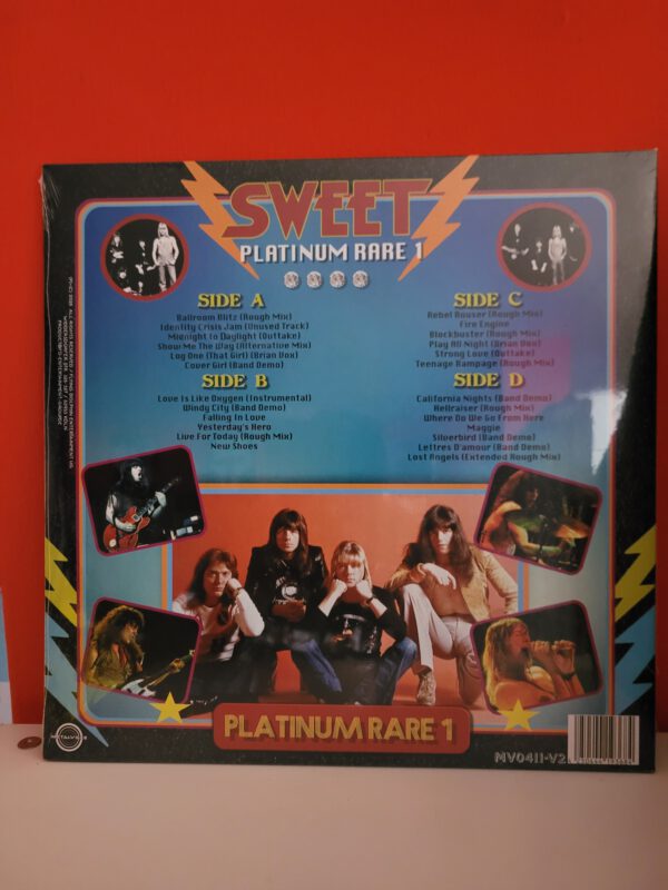 SCHALLPLATTE..The Sweet..Platinum Rare 1..Limited Edition..Magenta Vinyl..Top Neu Versiegelt!!! – Bild 2