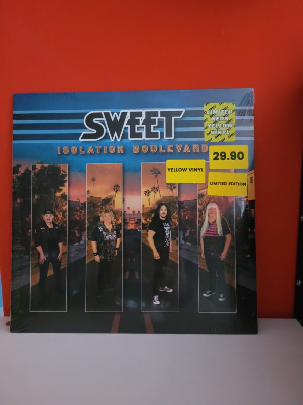 SCHALLPLATTE..The Sweet..Isolation Boulevard..Limited Edition Yellow Vinyl..Neu Versiegelt !!!