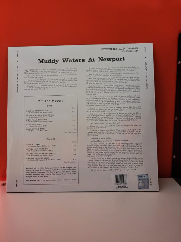 SCHALLPLATTE..Muddy Waters..At Newport 1960..Blues Neu Versiegelt – Bild 2
