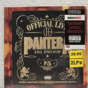 SCHALLPLATTE..Pantera..Official Live: 101 Proof..2LP..Neu, Versiegelt, TOP!!!