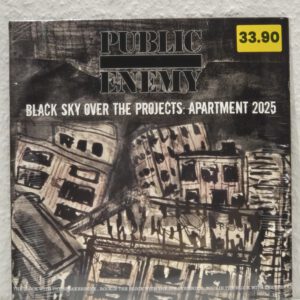 SCHALLPLATTE..PUBLIC ENEMY..Black Sky Over The Projects: Apartment 2025..LP..Neu, Versiegelt, TOP!!!