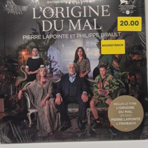 SCHALLPLATTE..Pierre Lapointe Et Philippe Brault..L'Origine Du Mal..Soundtrack..Neu, Versiegelt, TOP!!!